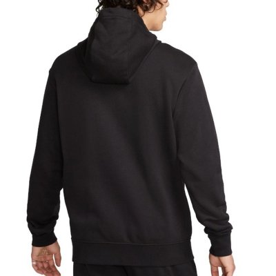 Bluza Nike męska kangurka czarna z nadrukiem sportowa