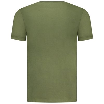 Aeronautica Militare t-shirt męski koszulka khaki okrągły crew-neck