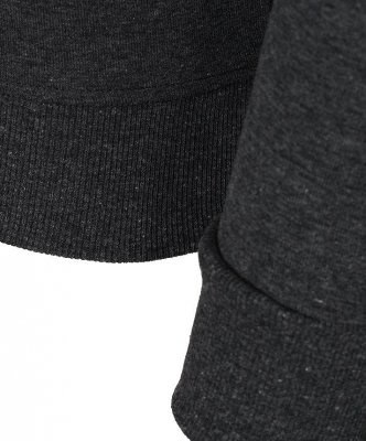 Bluza Tommy Jeans męska grafitowa wkładana przez głowę bawełniana