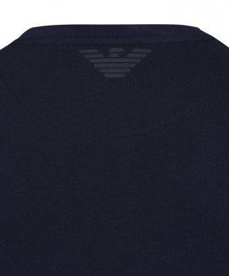 Armani Jeans bluza granatowa męska logo 