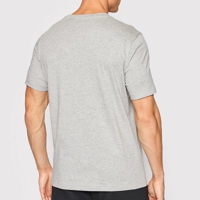 Reebok t-shirt szary bawełniany męski koszulka duży napis