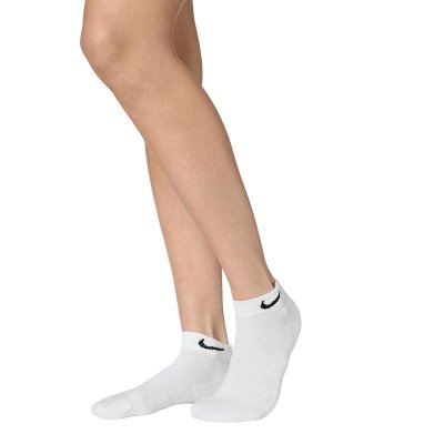 Nike skarpety 3 pary długie za kostkę mix białe 