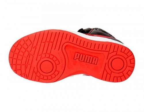 Buty Puma dziecięce sportowe czarne szare 