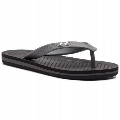 Klapki japonki Under Armour damskie czarne na lato