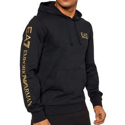 Bluza Emporio Armani EA7 męska kangurka z kapturem