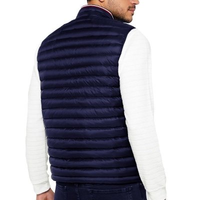 Tommy Hilfiger bezrękawnik granatowy męski wiosenny