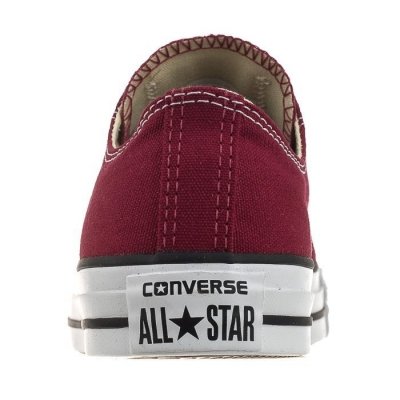 Converse klasyczne niskie trampki buty damskie bordowe