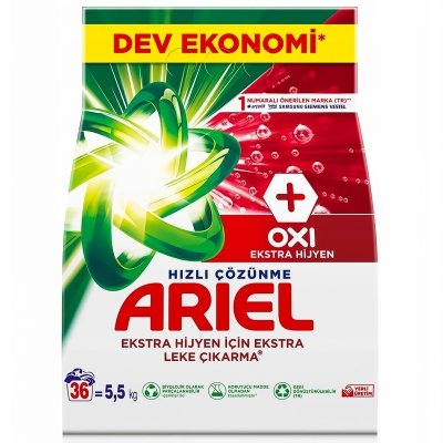 Ariel uniwersalny proszek do prania do białych i kolorowych tkanin zestaw 2 sztuki