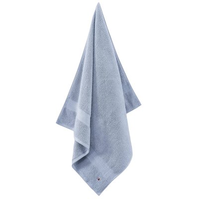 Zestaw ręcznik błękitny Tommy Hilfiger bawełniany 2 sztuki