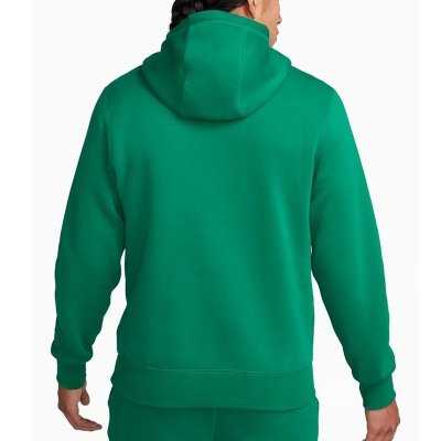 Nike Sportswear bluza męska kangurka zielona z nadrukiem