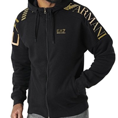 Bluza Emporio Armani EA7 męska rozpinana z kapturem