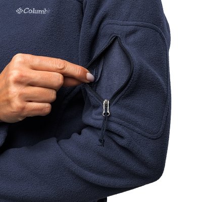 Columbia bluza damska rozpinana granatowa dresowa