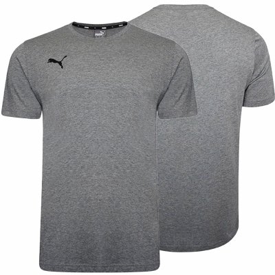 Puma t-shirt szara koszulka męska na krótki rękaw logo na piersi