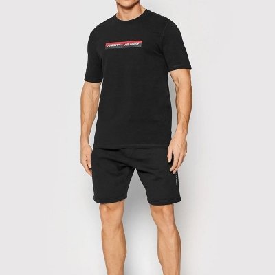 T-shirt Tommy Jeans koszulka męska z okrągłym dekoldem czarna