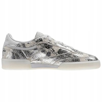 Buty damskie Reebok sportowe srebrne sneakersy