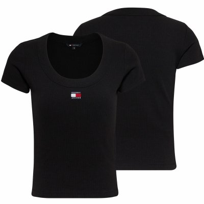 T-shirt Tommy Jeans koszulka bluzka damska czarna