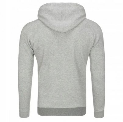 Adidas bluza rozpinana z kapturem szara męska