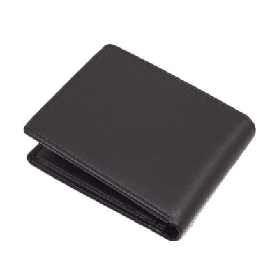 Portfel Hugo Boss Asolo męski czarny na bilon banknoty i karty skórzany