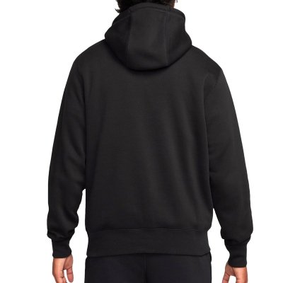 Nike Sportswear bluza męska kangurka czarna z nadrukiem