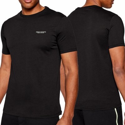 T-shirt Armani Exchange koszulka męska na krótki rękaw czarna