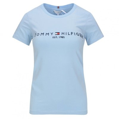 T-shirt Tommy Hilfiger koszulka bluzka damska błękitna