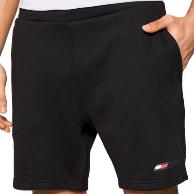 Spodenki Tommy Hilfiger szorty męskie czarne małe logo