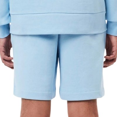 Spodenki Lacoste szorty męskie błękitne małe logo