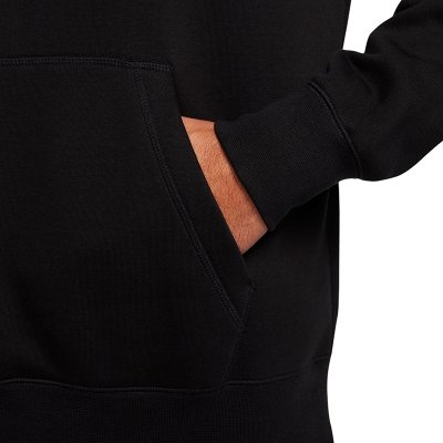 Nike Sportswear bluza męska kangurka czarna z nadrukiem