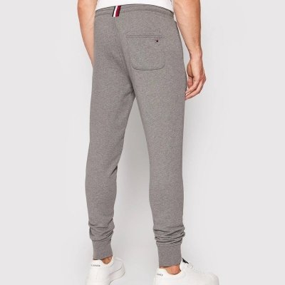 Spodnie Tommy Hilfiger dresowe spodnie męskie szare duże logo