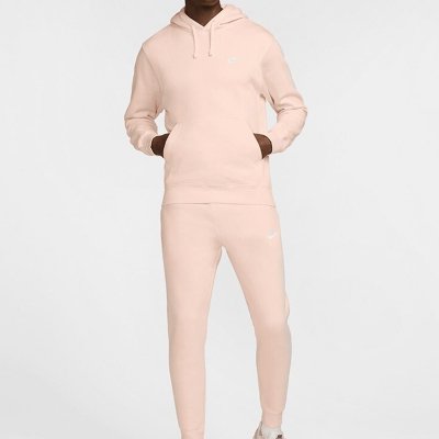 Nike bluza męska kangurka łososiowa 