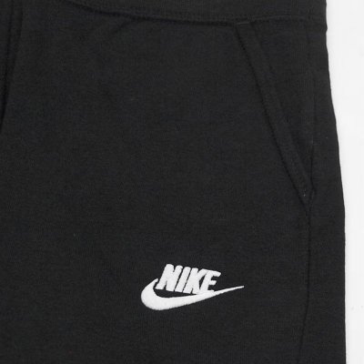 Nike komplet dresowy czarny bawełniany damski spodnie bluza z kapturem 