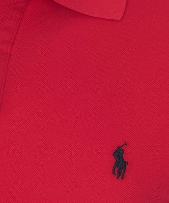 Polówka polo Ralph Lauren męska czerwona bawełniana