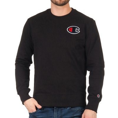 Champion bluza czarna męska logo