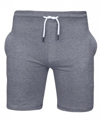 Spodenki Ralph Lauren szorty męskie szare małe logo bawełniane