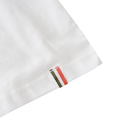 Aeronautica Militare t-shirt męski  koszulka biały okrągły crew-neck