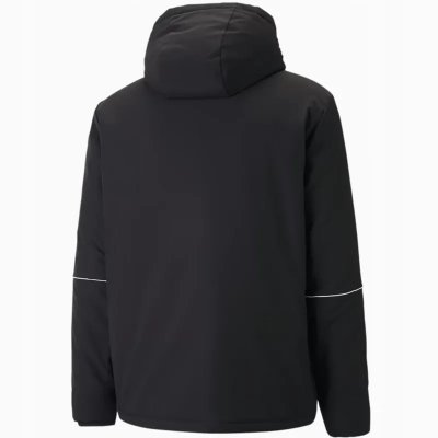 Kurtka męska Puma Ferrari sportowa czarna z kapturem 