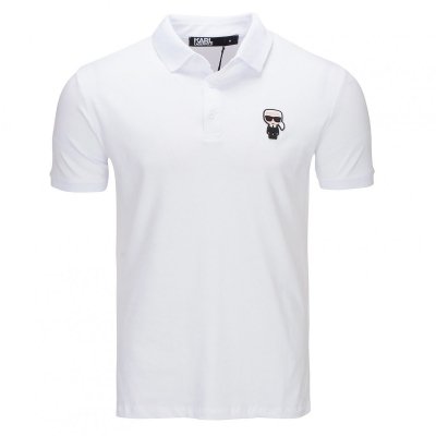 Karl Lagerfeld polówka koszulka polo biała męska