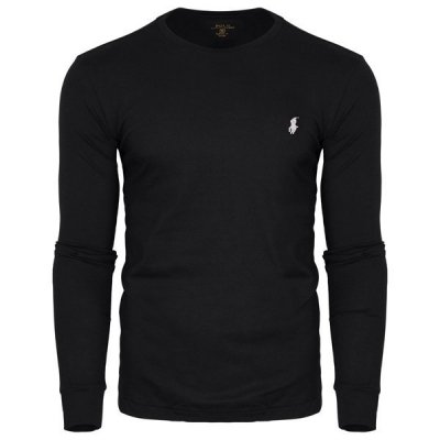 Longsleeve Polo Ralph Lauren koszulka na długi rękaw męska czarna