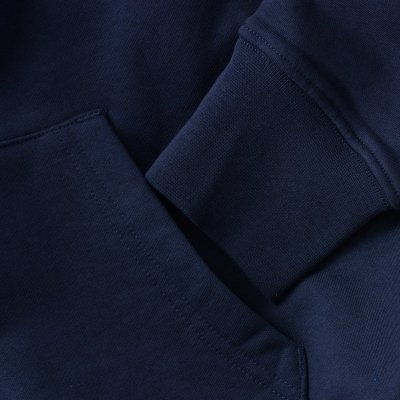 Bluza Tommy Jeans męska granatowa kangurka z kapturem logo