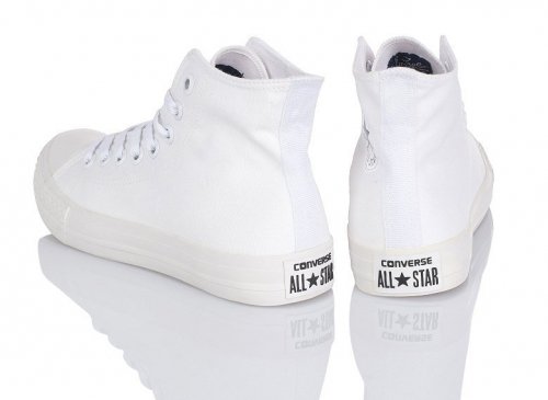 Converse All Stars wysokie trampki buty damskie białe Chuck Taylor