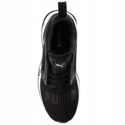 Puma Ignite buty damskie sportowe sneakersy czarne miejsce