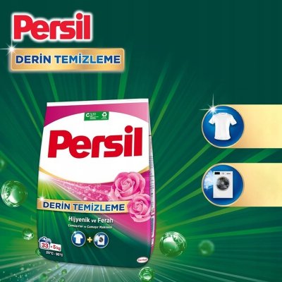 Persil proszek do prania uniwersalny do białego i kolorowego różany zapach zestaw 3x5kg