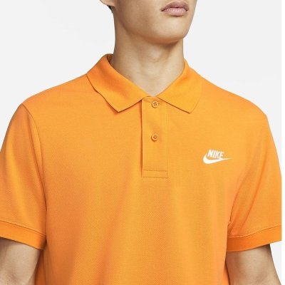 Nike polówka koszulka polo pomarańczowa męska