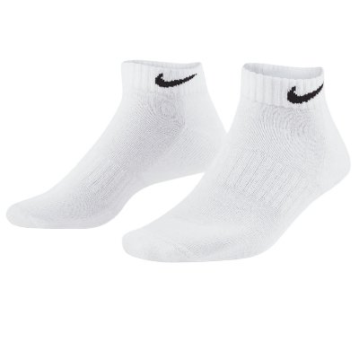 Nike skarpety 3 pary długie za kostkę mix białe 