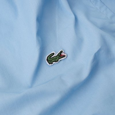 Koszula Slim Fit męska Lacoste błękitna bawełniana