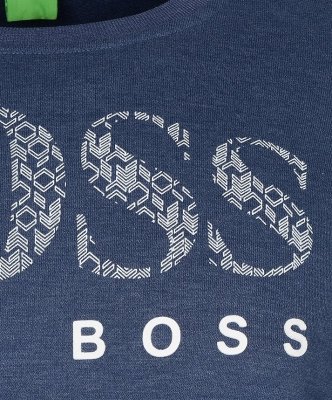 Bluza męska Hugo Boss niebieska wkładana przez głowę
