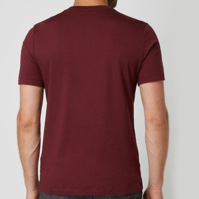 T-shirt koszulka Nike sportowa małe logo męska bordowa