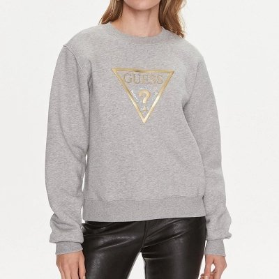 Bluza Guess damska szara duże logo