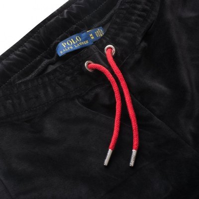 Spodnie męskie Ralph Lauren welurowe czarne