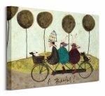 Obraz na płótnie - A Bikeful! - 50x40 cm 